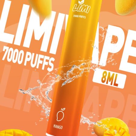 LIMI 7000口拋棄式電子煙｜大容量持久體驗