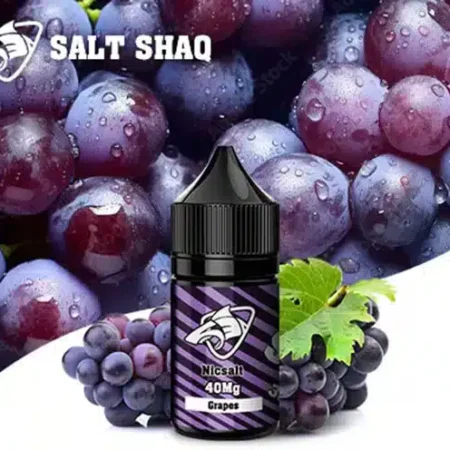 SALT SHAQ鯊克煙油 35ML/40MG 原裝進口 買五送一 SALT SHAQ鯊克煙油 35ML/40MG 原裝進口 買五送一