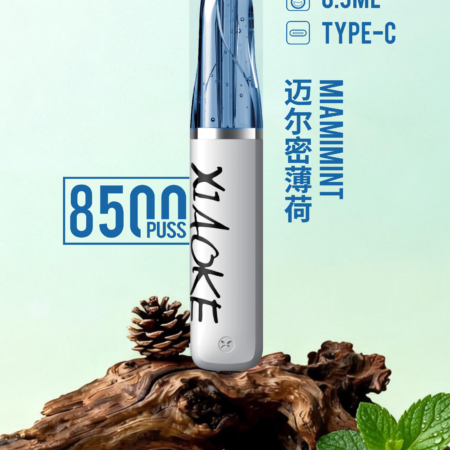 xiaoke 梟客 口紅款 8500口 拋棄式電子煙｜高顏值設計・大容量續航・台灣現貨