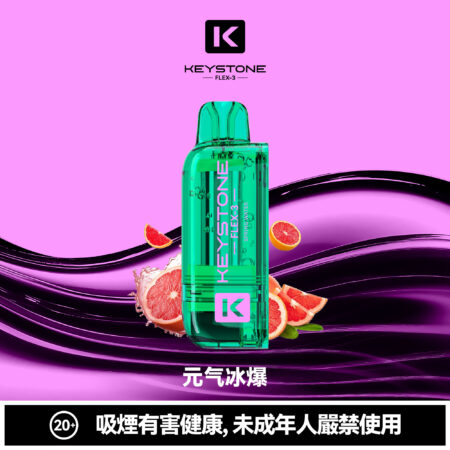 KEYSTONE FLEX-3 鑰石 25000口 專彈專機套裝｜大容量續航・台灣現貨